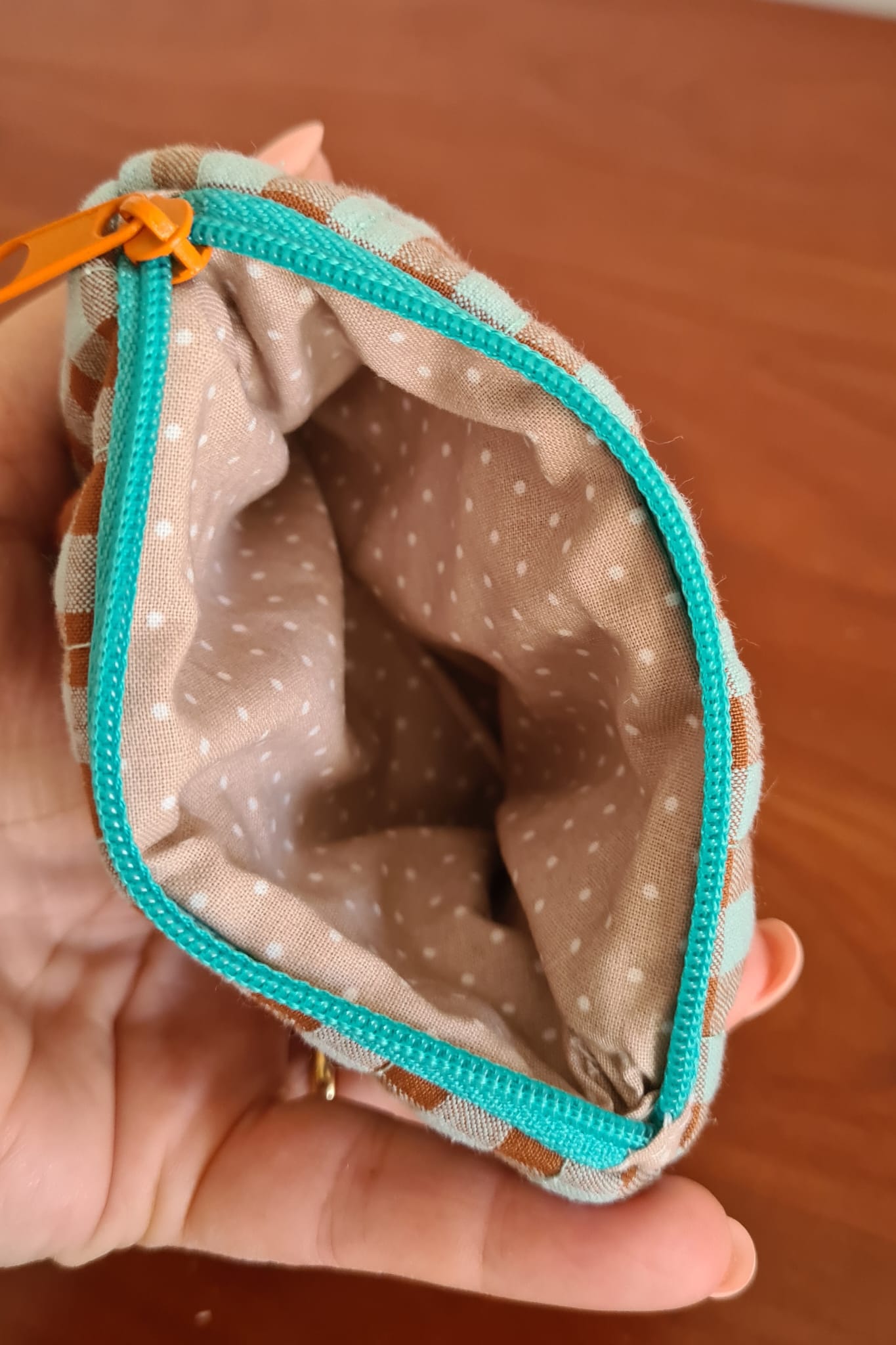 Bolsinha xadrez azul (Cópia)