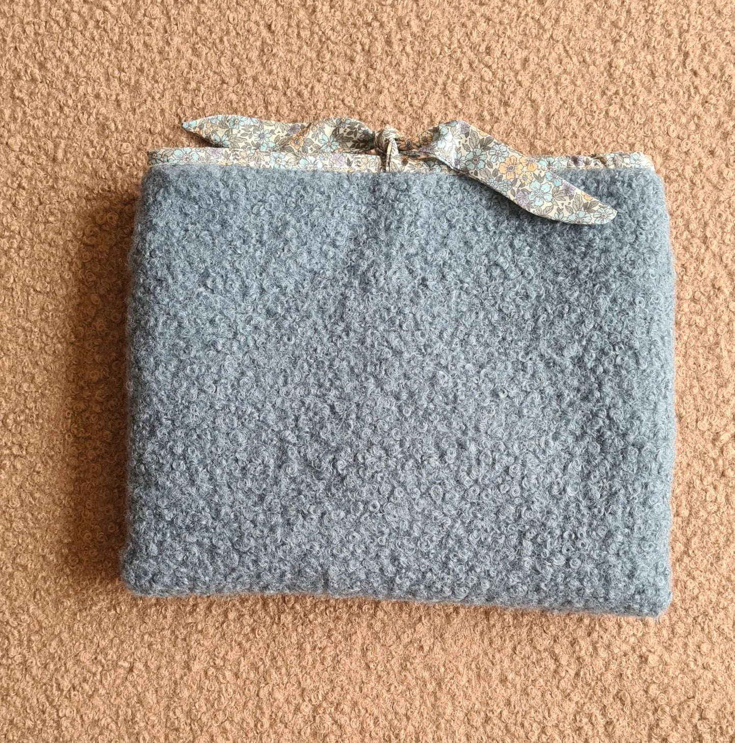 Capa para livro teddy azul