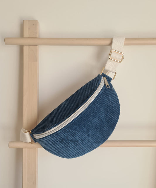 Bolsa Alecrim média Azul