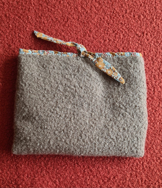 Capa para livro teddy castanha